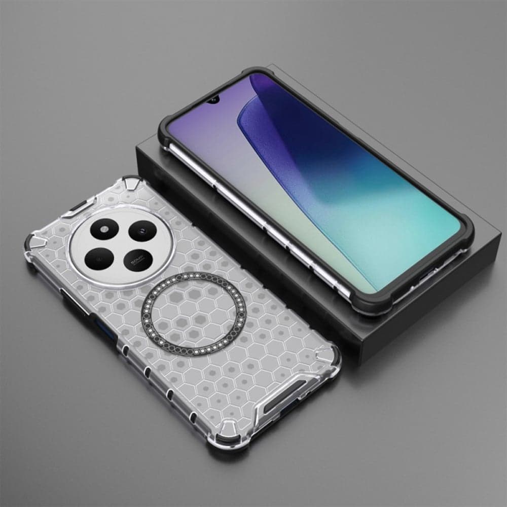 Techsuit HoneyComb Shield - θήκη για Xiaomi Redmi 14C / Poco C75 - Λευκό 6