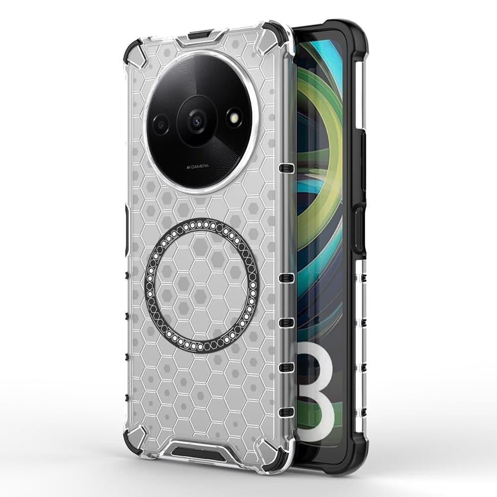 Techsuit HoneyComb Shield - θήκη για Xiaomi Redmi A3 / A3x - Λευκό