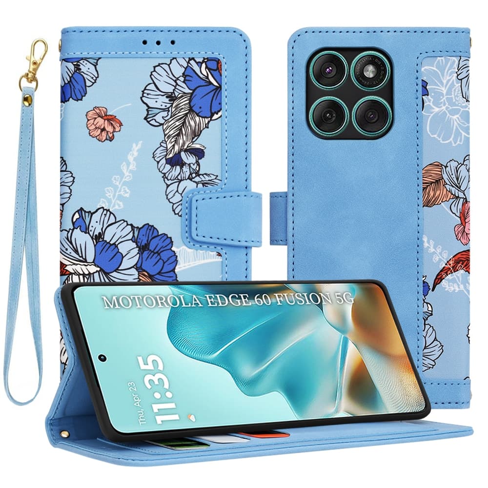 Techsuit FlipCraft - θήκη για Motorola Edge 60 / Fusion - Πολύχρωμο