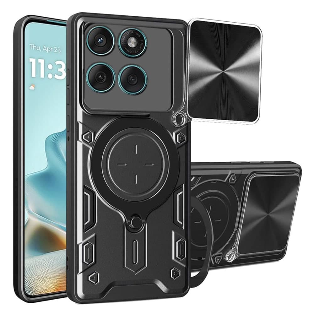 Techsuit CamGuard Pro - θήκη για Motorola Edge 60 / Fusion - Μαύρο