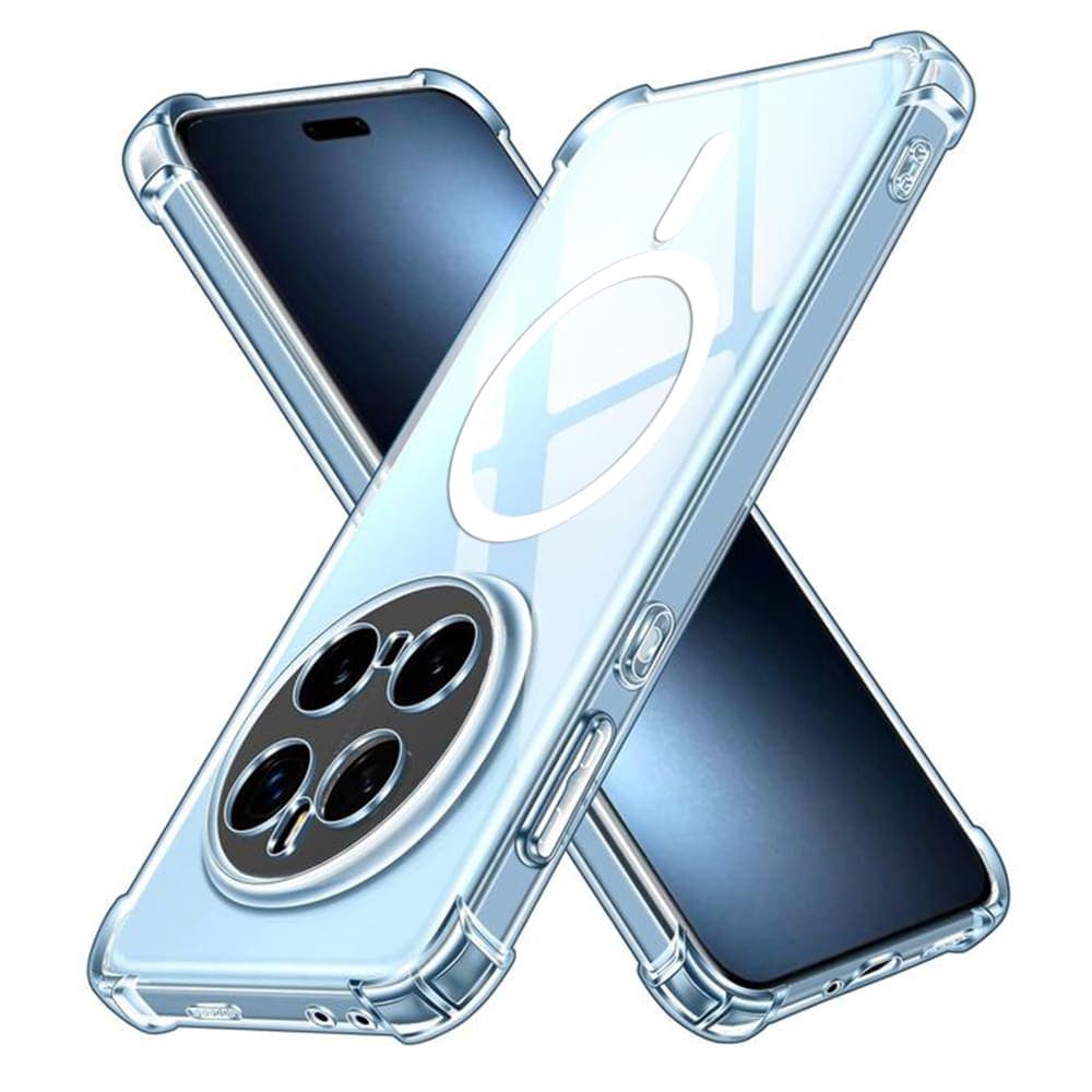 Techsuit Shockproof Clear Silicone MagSafe - θήκη για Honor Magic7 Pro - Διάφανο