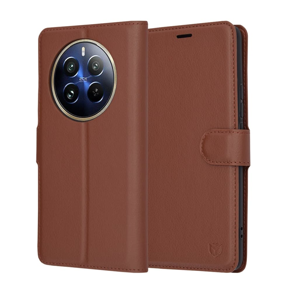 Techsuit Leather Folio - θήκη για Realme 12 Pro - Πολύχρωμο