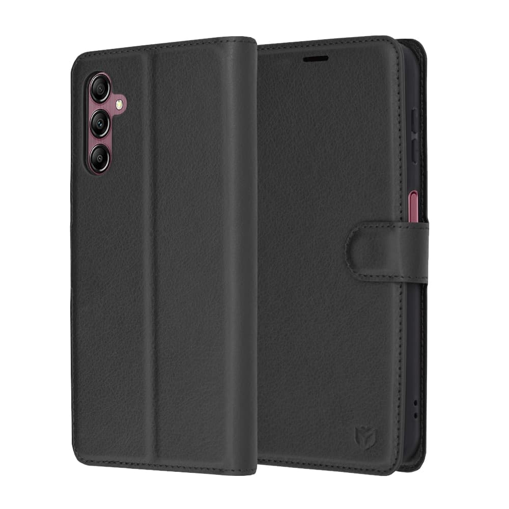 Techsuit Leather Folio - Samsung Galaxy A14 5G - Μαύρο