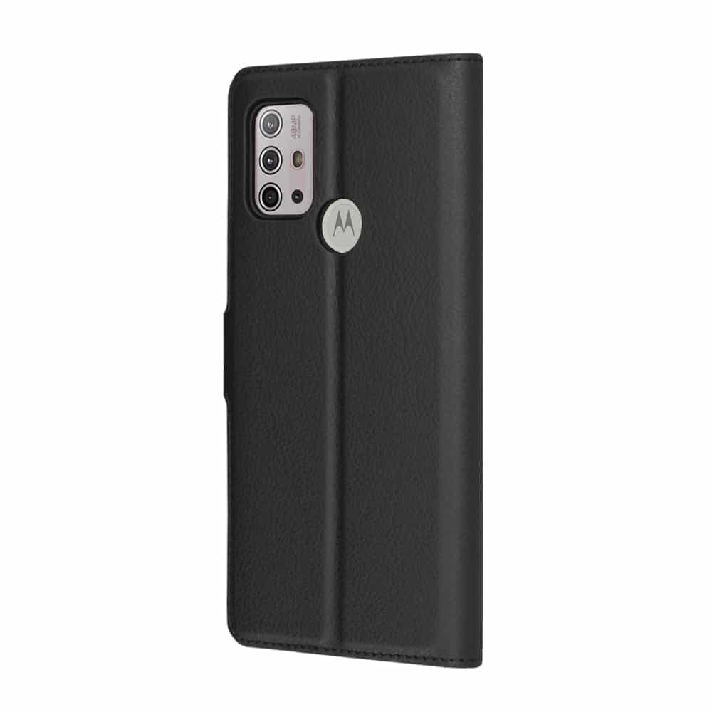 Techsuit Leather Folio - Motorola Moto G10 - Μαύρο 5
