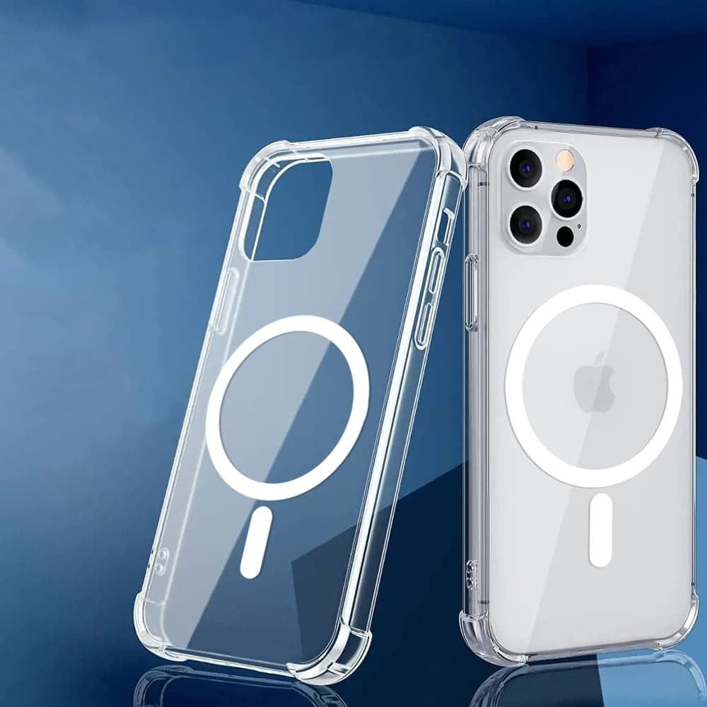 Techsuit Shockproof Clear Silicone MagSafe - θήκη για Oppo A40 4G - Διάφανο 2