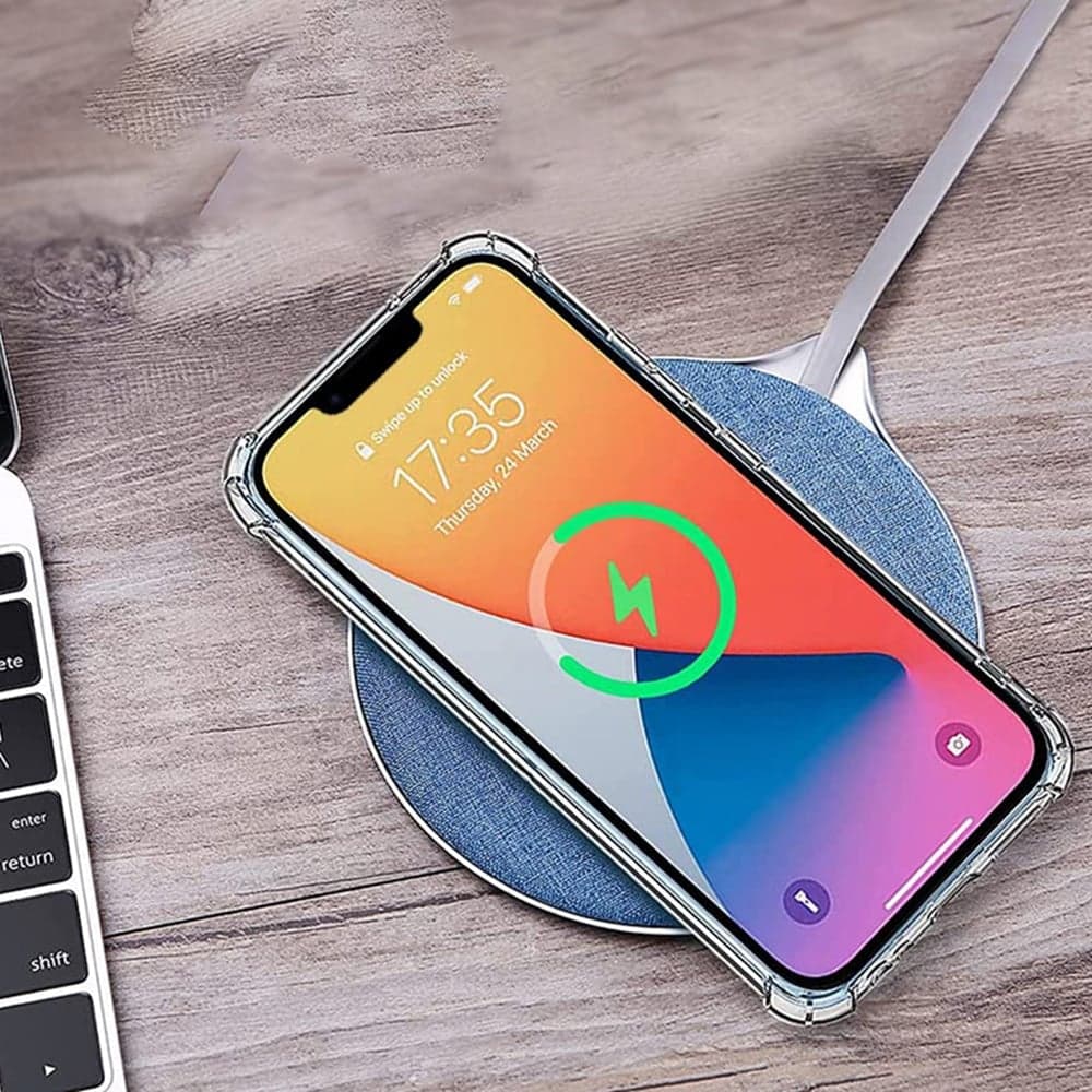 Techsuit Shockproof Clear Silicone MagSafe - θήκη για Oppo A40 4G - Διάφανο 3