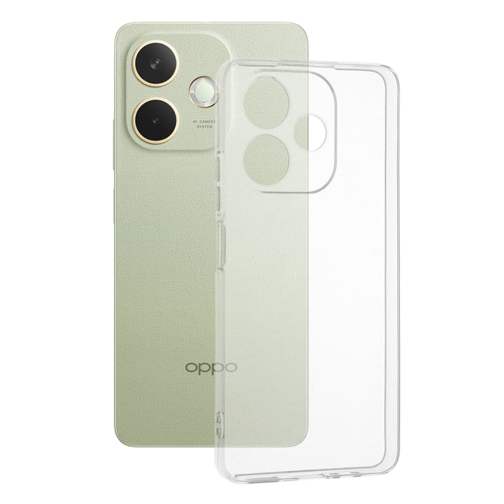 Techsuit Clear Silicone - θήκη για Oppo A5 Pro 4G - Διάφανο