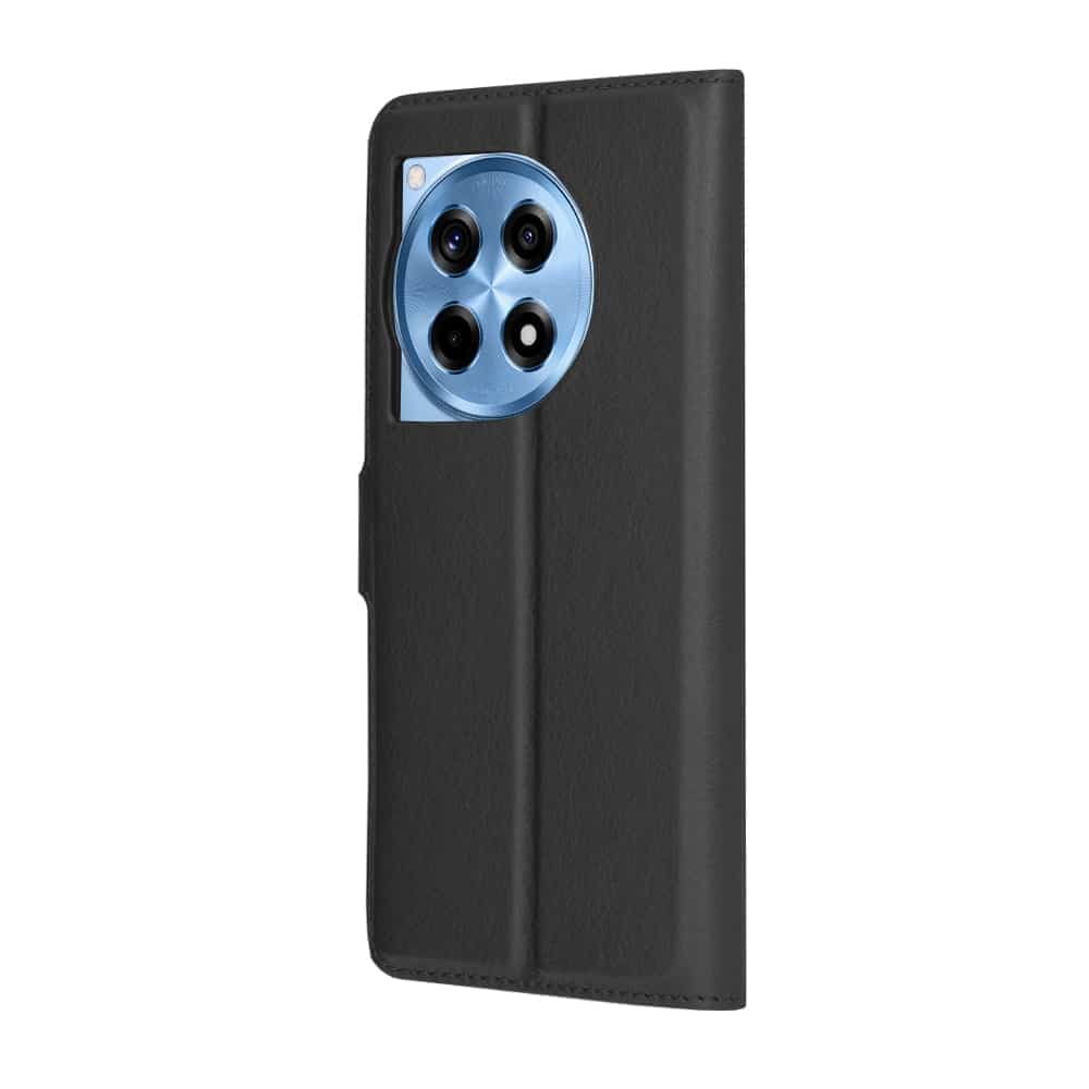 Techsuit Leather Folio - Oneplus 12R - Μαύρο 5