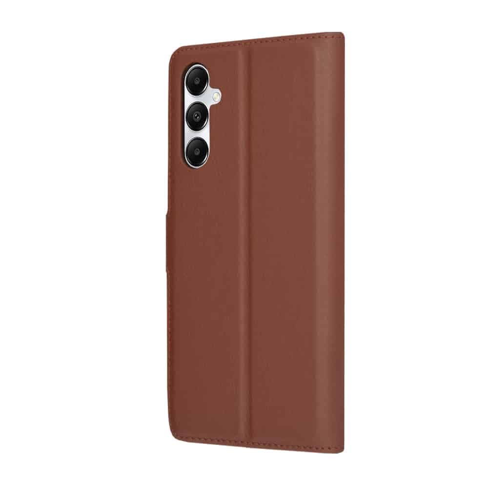 Techsuit Leather Folio - θήκη για Samsung Galaxy A05s - Καφέ 5