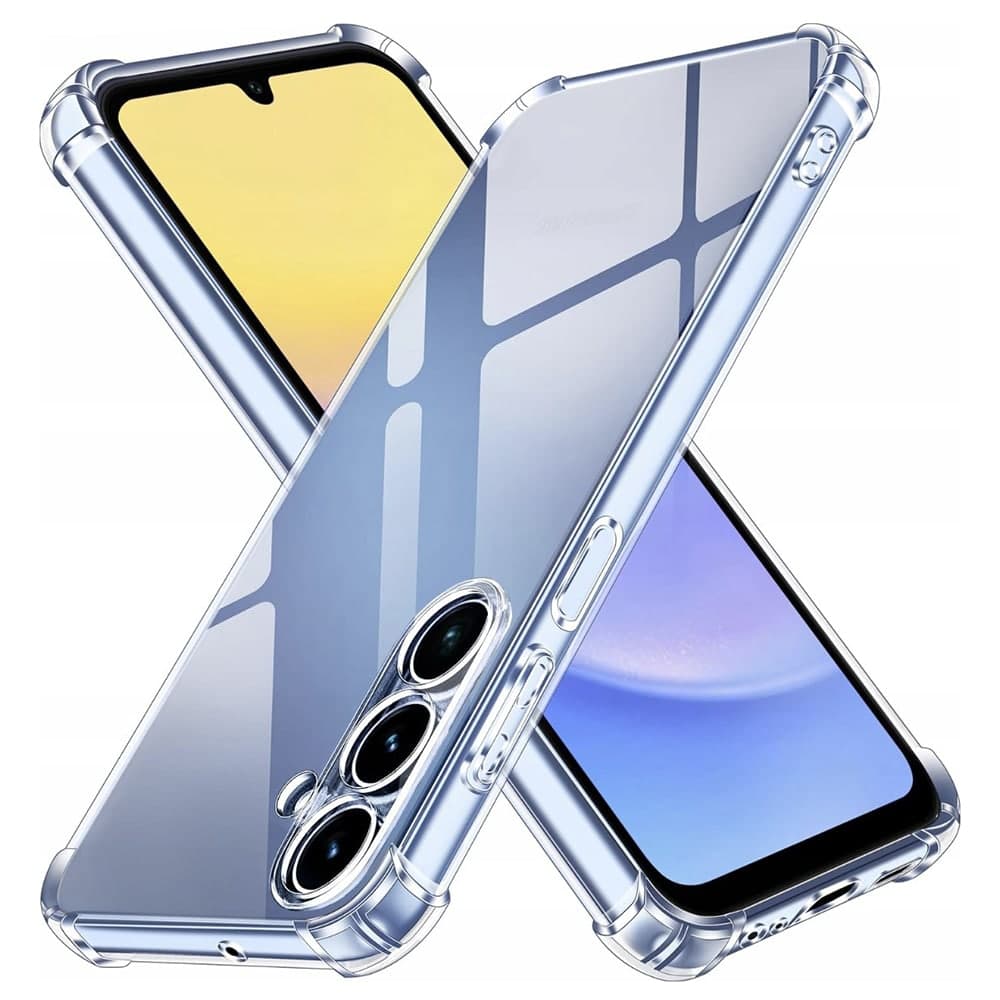 Techsuit Shockproof Clear Silicone - θήκη για Samsung Galaxy A15 - Διάφανο