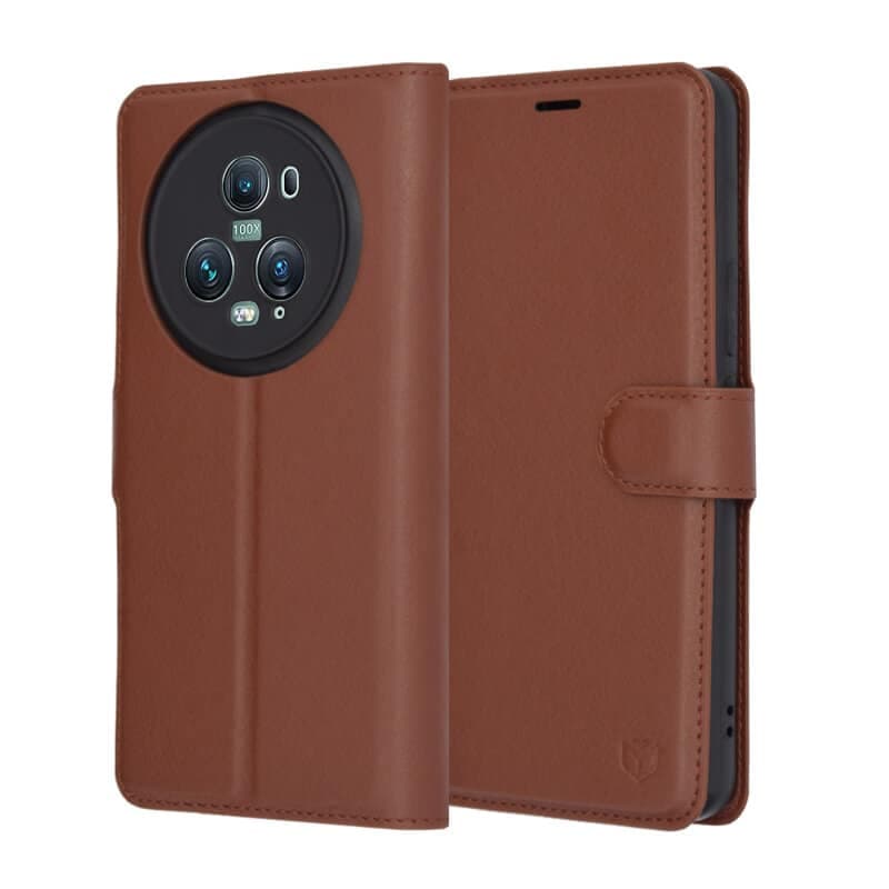 Techsuit Leather Folio - θήκη για Honor Magic5 Pro - Πολύχρωμο