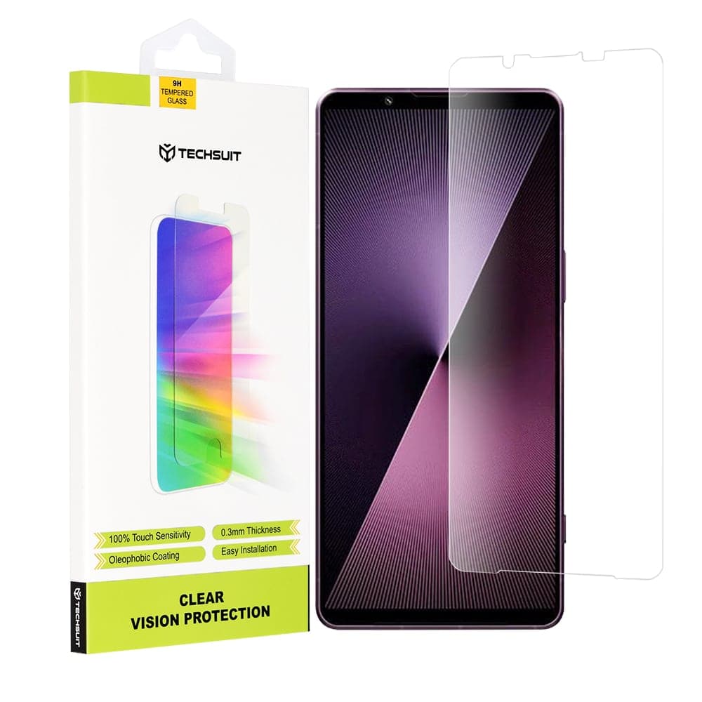 Techsuit - Γυαλί Clear Vision - Sony Xperia 1 VII - Διαφανές