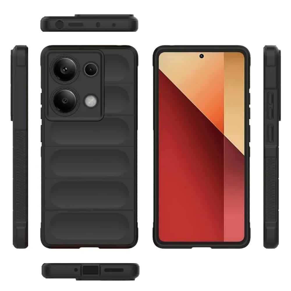 Techsuit Magic Shield - θήκη για Xiaomi Redmi Note 14S - Μαύρο 2