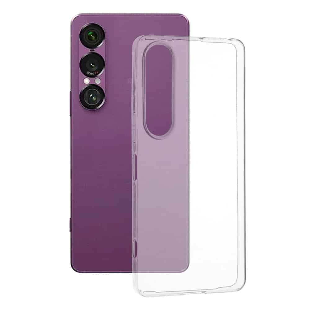 Techsuit Clear Silicone - θήκη για Sony Xperia 1 VII - Διάφανο