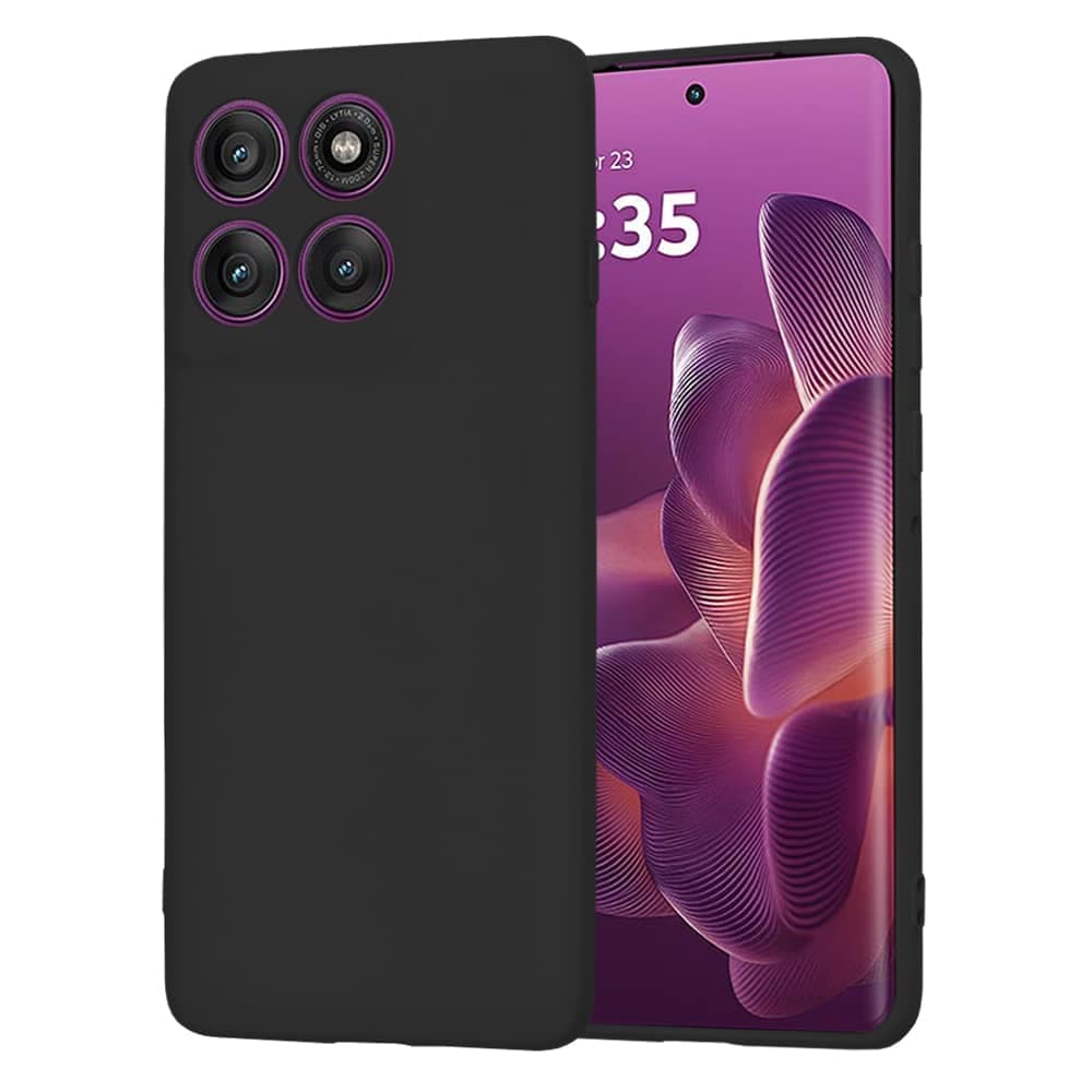 Techsuit SoftFlex - θήκη για Motorola Edge 60 Pro - Μαύρο