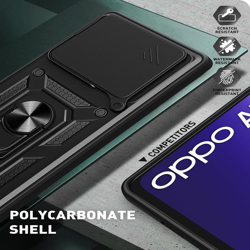 Techsuit CamShield Series - θήκη για Oppo A5 Pro 4G - Μαύρο 3