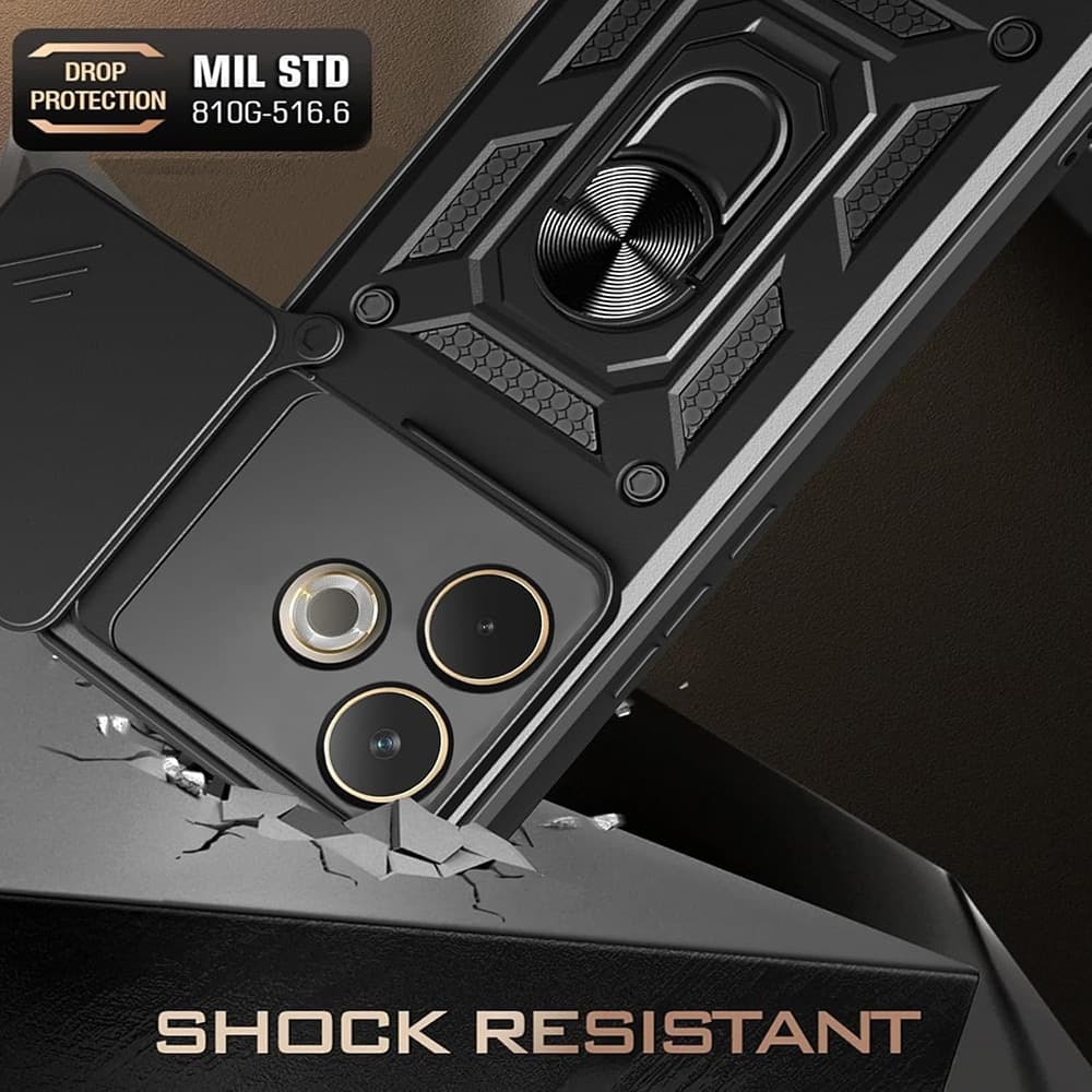 Techsuit CamShield Series - θήκη για Oppo A5 Pro 4G - Μαύρο 2