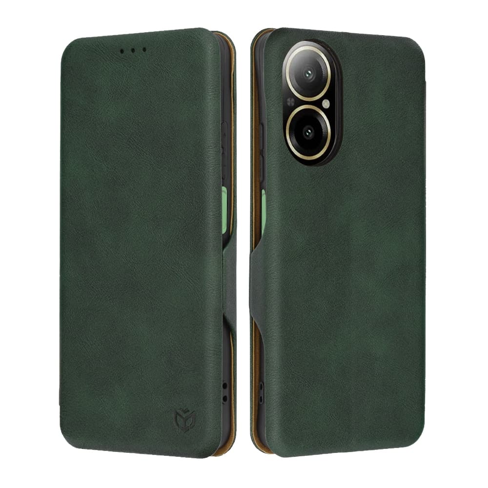 Techsuit Safe Wallet Plus - θήκη για Realme C67 4G - Πράσινο