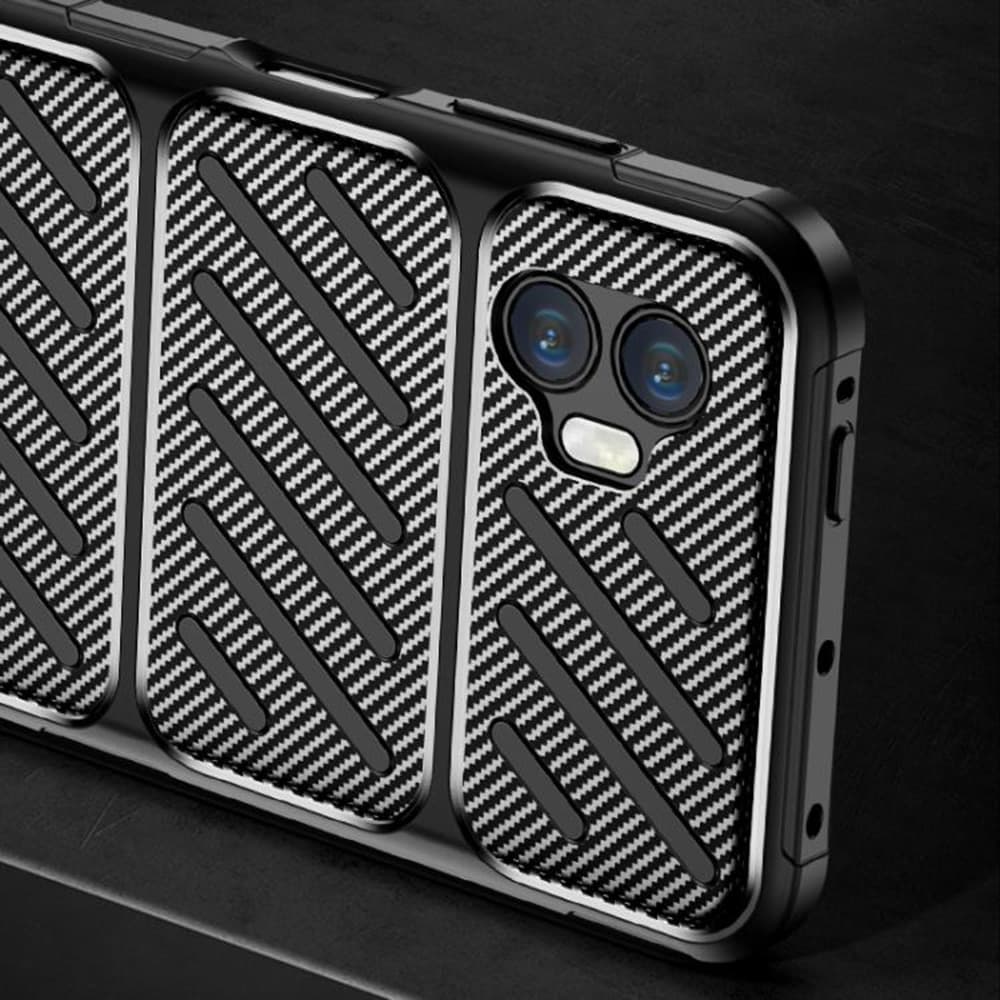 Techsuit CarbonFiber - θήκη για Samsung Galaxy XCover7 Pro - Μαύρο 8
