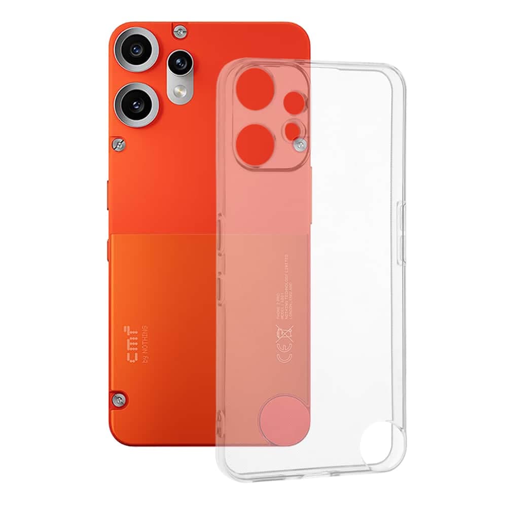 Techsuit Clear Silicone - θήκη για Nothing CMF Phone 2 Pro - Διάφανο