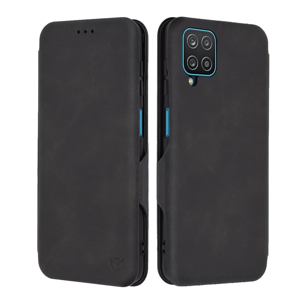 Techsuit Safe Wallet Plus - θήκη για Samsung Galaxy A12 / Nacho - Μαύρο