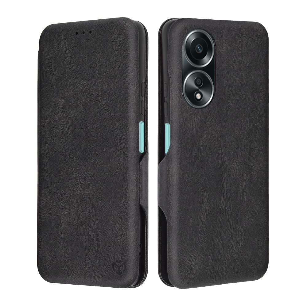 Techsuit Safe Wallet Plus - θήκη για Oppo A58 4G - Μαύρο
