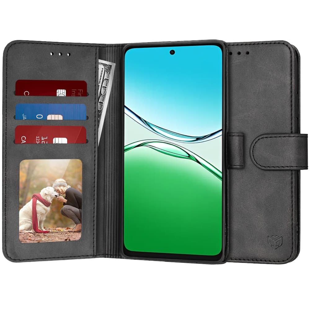 Techsuit Diary Book - θήκη για Oppo A5 Pro 4G - Μαύρο