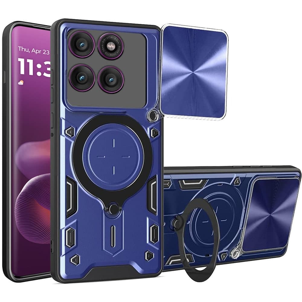 Techsuit CamGuard Pro - θήκη για Motorola Edge 60 Pro - Μπλε