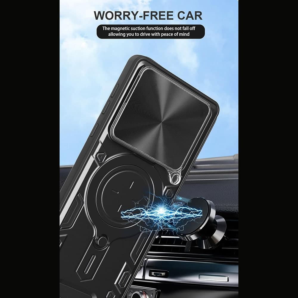 Techsuit CamGuard Pro - θήκη για Motorola Edge 60 Pro - Μπλε 5