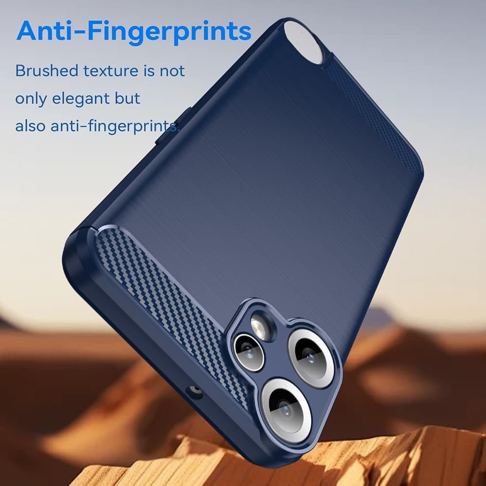 Techsuit Carbon Silicone - θήκη για Nothing CMF Phone 2 Pro - Μπλε 2