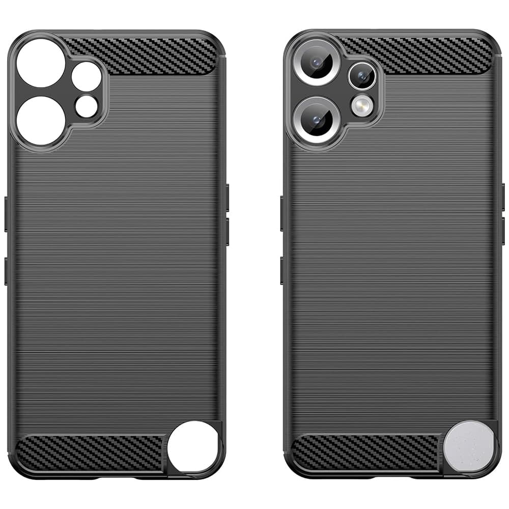 Techsuit Carbon Silicone - θήκη για Nothing CMF Phone 2 Pro - Μαύρο 6