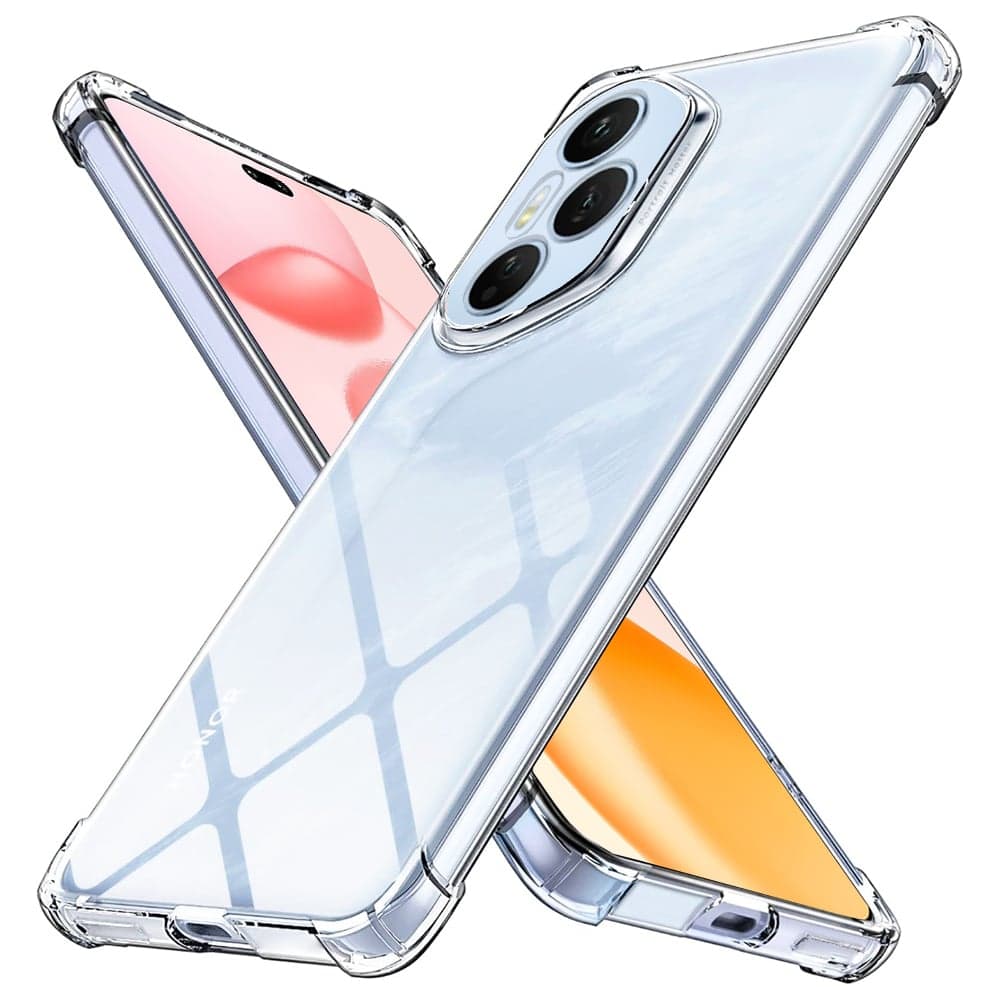 Techsuit Shockproof Clear Silicone - θήκη για Honor 400 Pro - Διάφανο