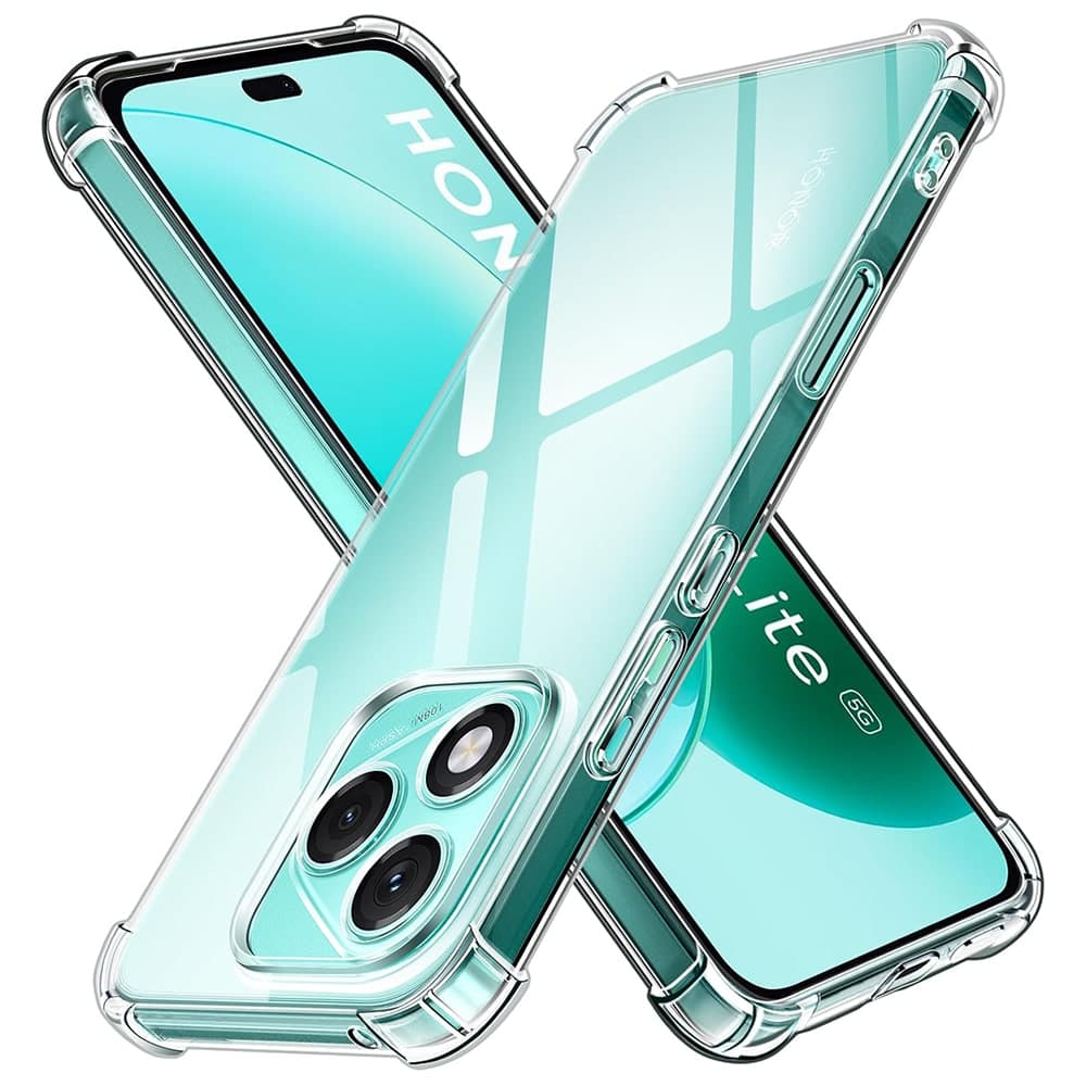 Techsuit Shockproof Clear Silicone - θήκη για Honor 400 Lite - Διάφανο
