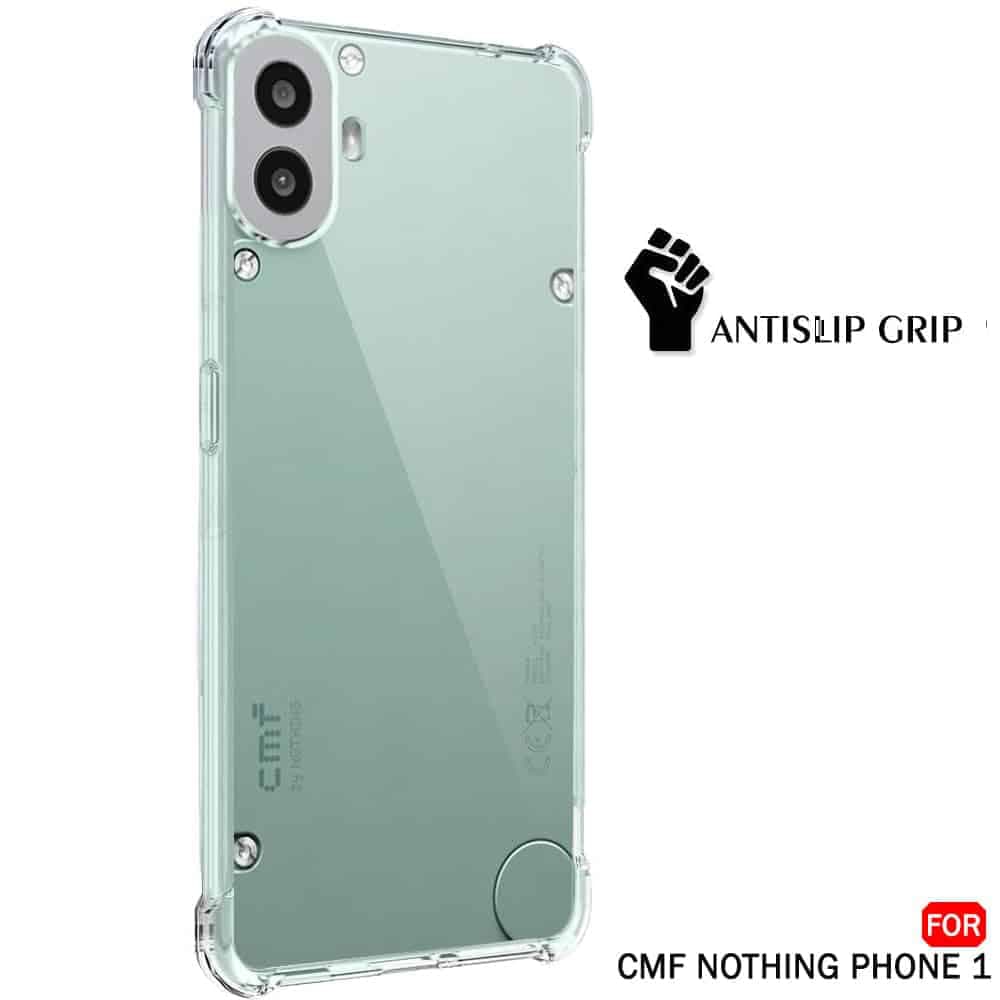 Techsuit Shockproof Clear Silicone - θήκη για Nothing CMF Phone 2 Pro - Διάφανο 3