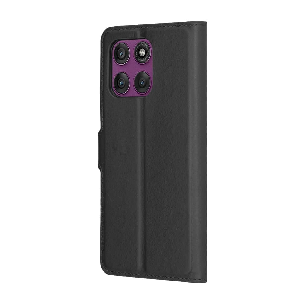 Techsuit Leather Folio - θήκη για Motorola Edge 60 Pro - Μαύρο 5