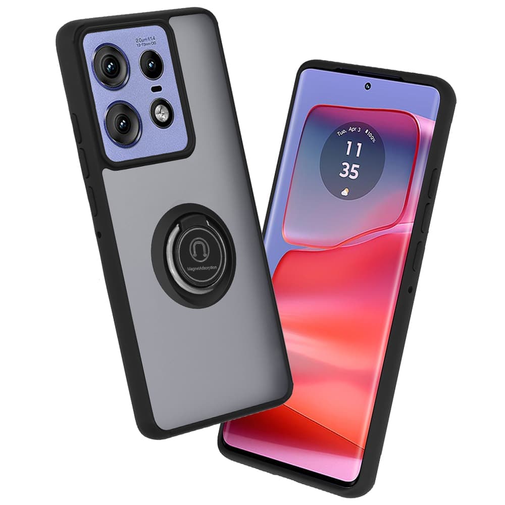 Techsuit Glinth - θήκη για Motorola Edge 50 Pro - Μαύρο