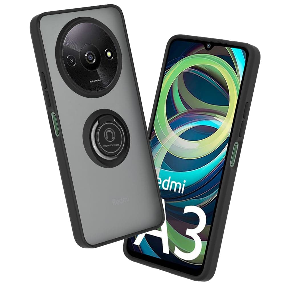 Techsuit Glinth - θήκη για Xiaomi Redmi A3 / A3x - Μαύρο