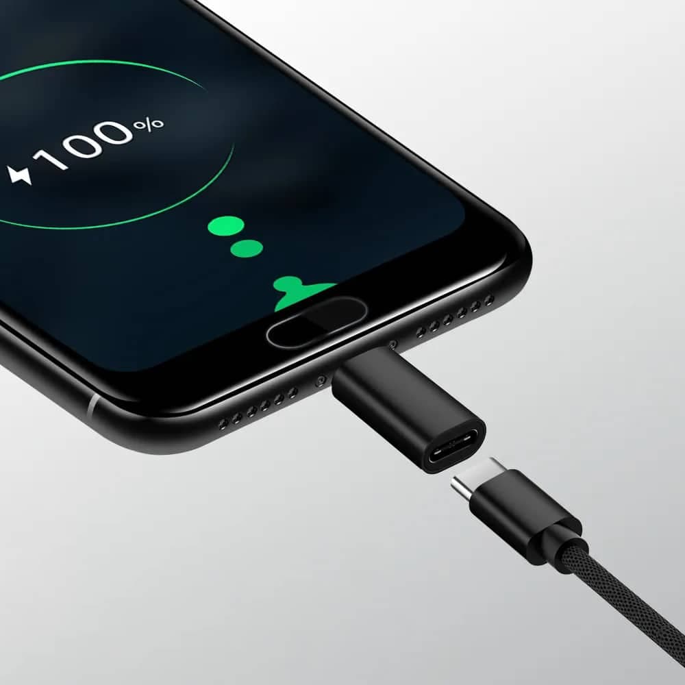 Techsuit - (3 τεμάχια) Premium OTG Adapter TriFlashX (A19) - 3x Type-C σε USB/Micro-USB/Lightning, Κράμα αλουμινίου - Μαύρο 3