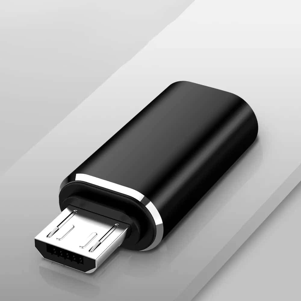 Techsuit - (3 τεμάχια) Premium OTG Adapter TriFlashX (A19) - 3x Type-C σε USB/Micro-USB/Lightning, Κράμα αλουμινίου - Μαύρο 5