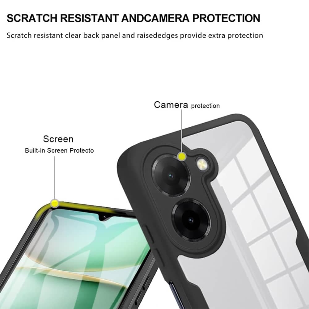 Techsuit ColorVerse 360 - θήκη για Xiaomi Redmi A5 4G - Ροζ 6