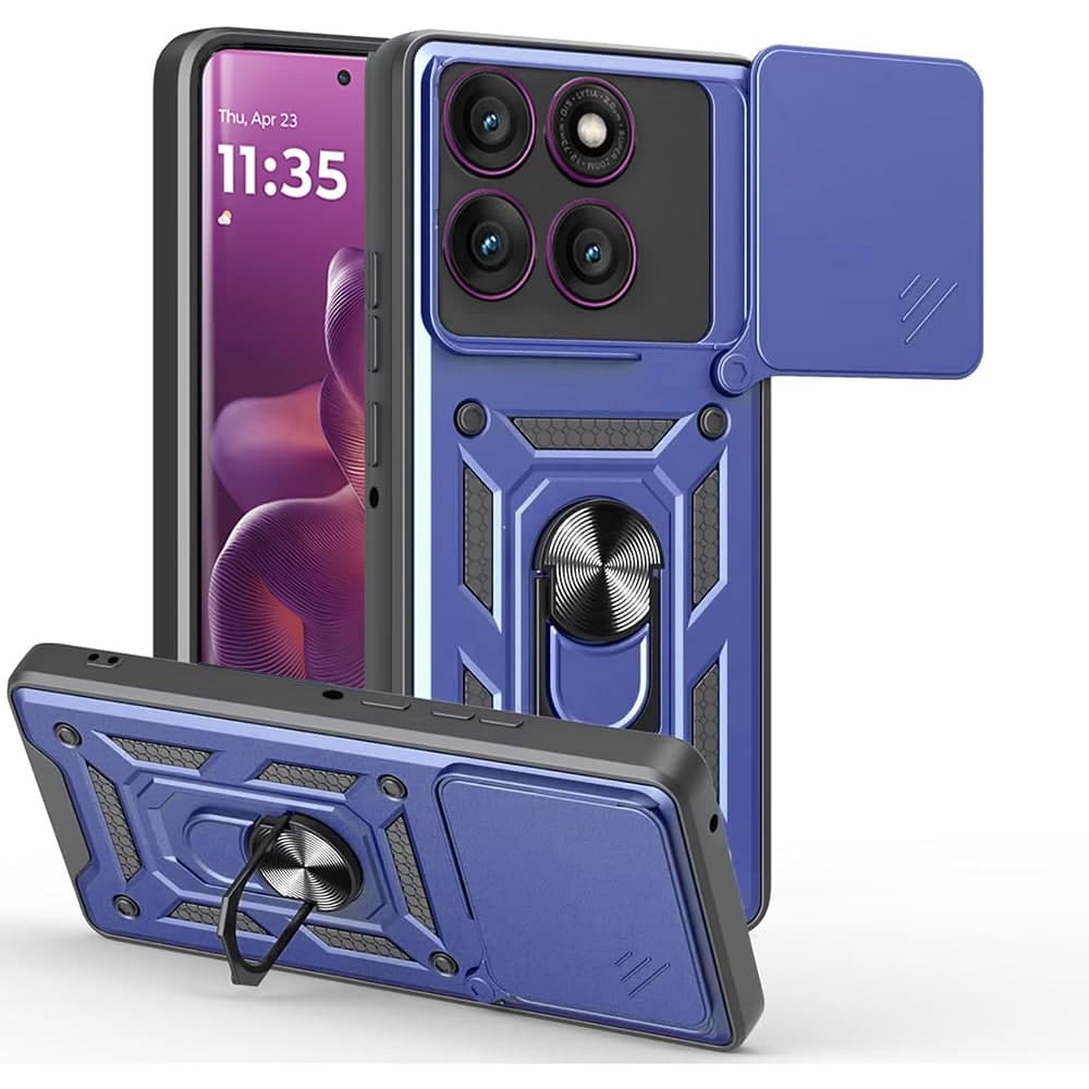 Techsuit CamShield Series - θήκη για Motorola Edge 60 Pro - Μπλε