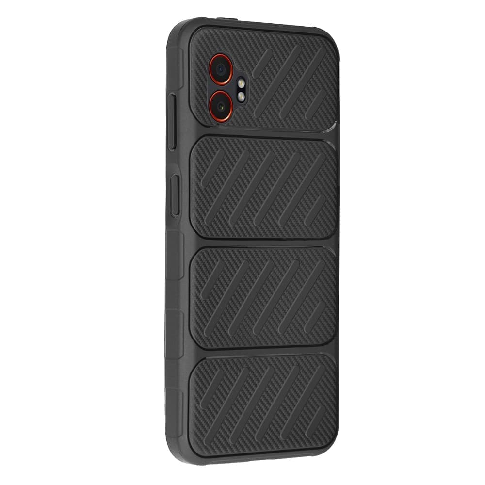 Techsuit CarbonFiber - θήκη για Samsung Galaxy XCover7 Pro - Μαύρο 3