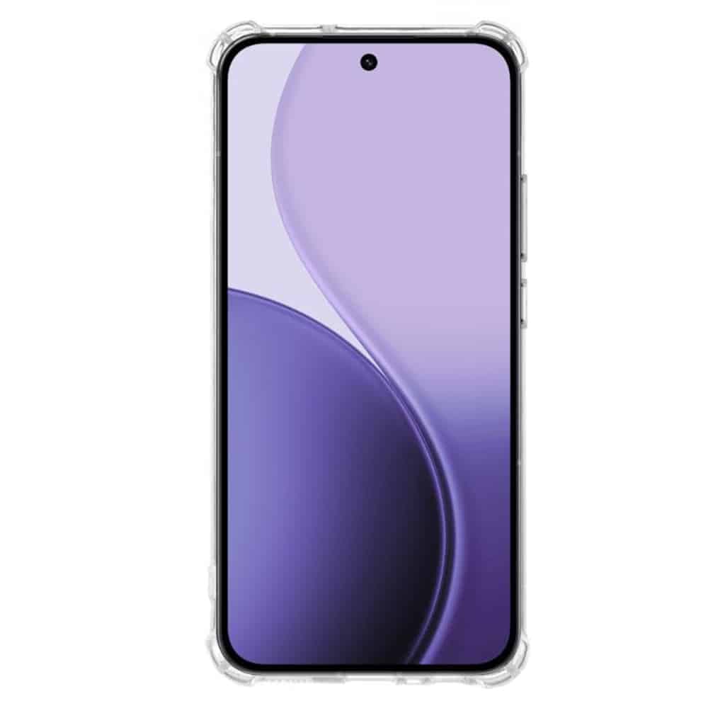 Techsuit Shockproof Clear Silicone - θήκη για Oppo Reno14 - Διάφανο 2
