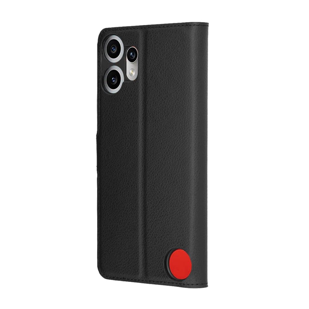 Techsuit Leather Folio - θήκη για Nothing CMF Phone 2 Pro - Μαύρο 5
