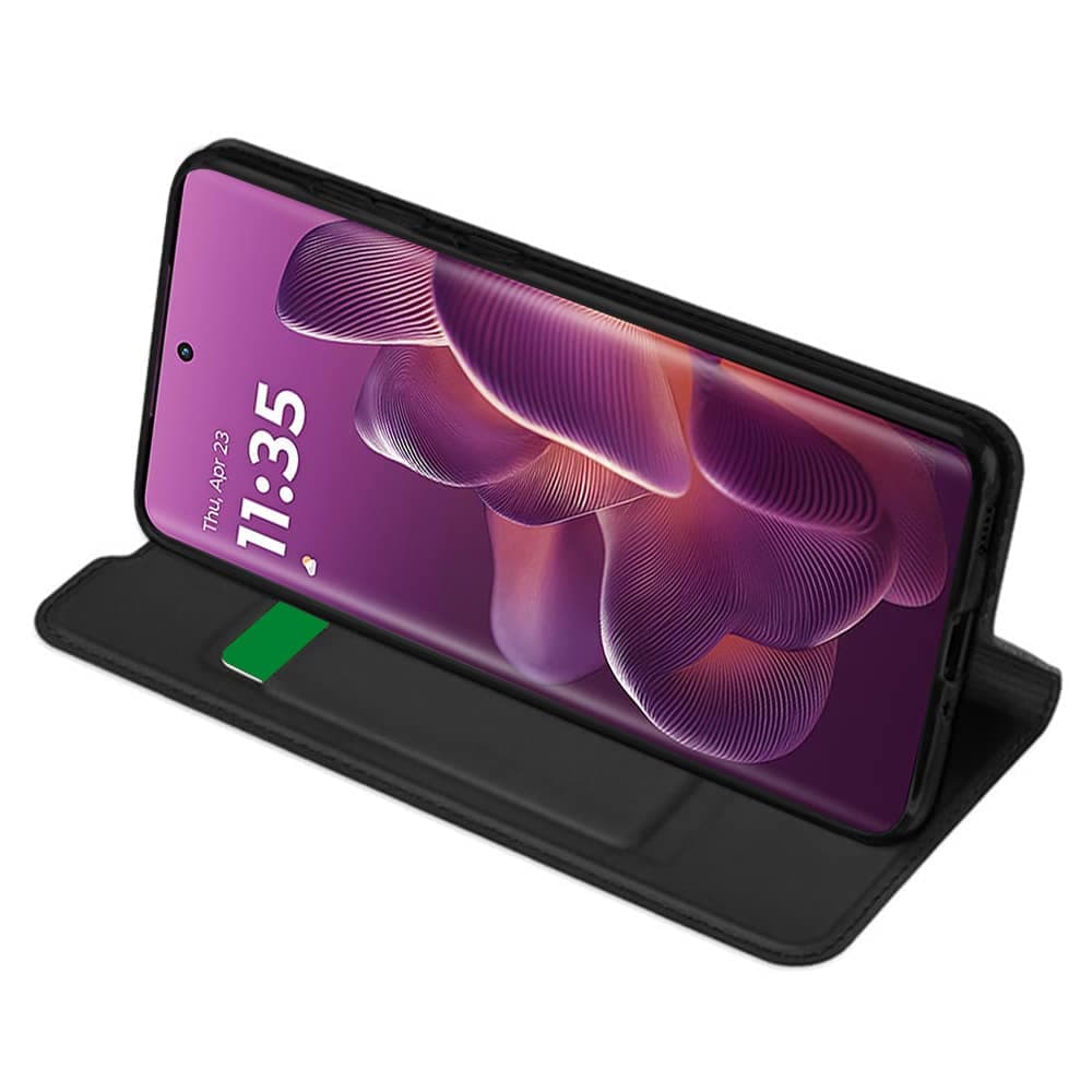 Techsuit Magskin Book - θήκη για Motorola Edge 60 Pro - Μαύρο 2