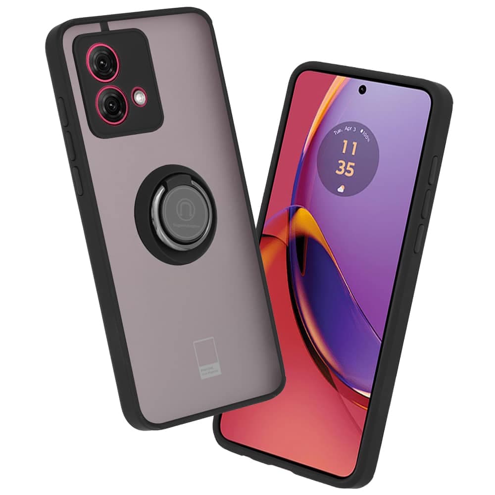 Techsuit Glinth - θήκη για Motorola Moto G84 - Μαύρο