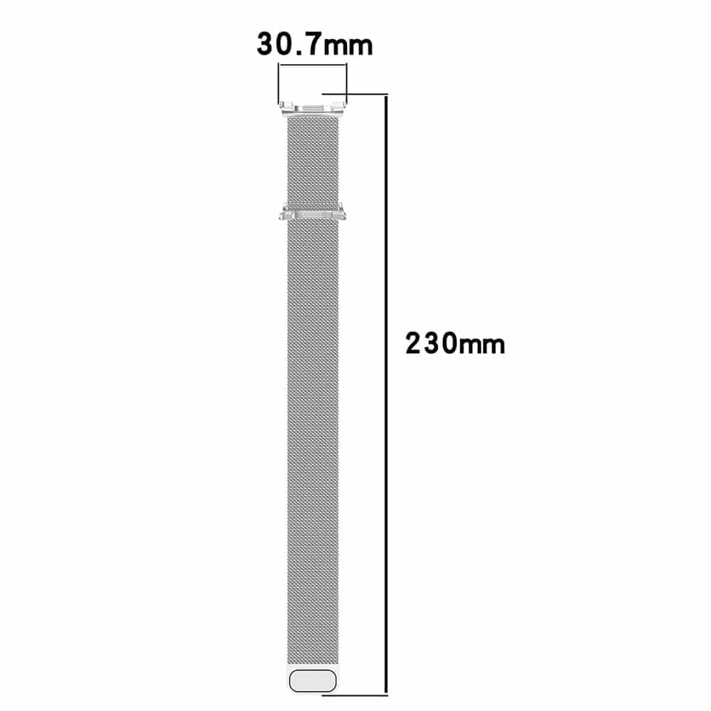 Techsuit Watchband (W009) - θήκη για Samsung Galaxy Watch8 40mm / 44mm Classic - Γκρι 3