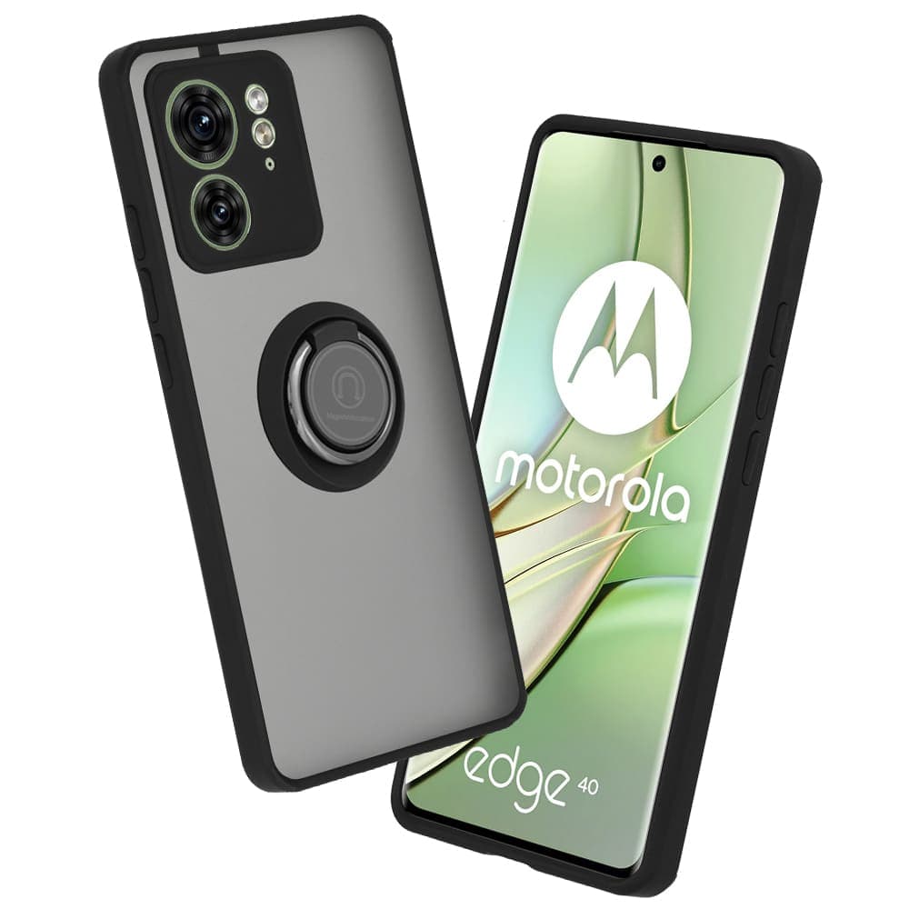 Techsuit Glinth - θήκη για Motorola Edge 40 / (2023) - Μαύρο