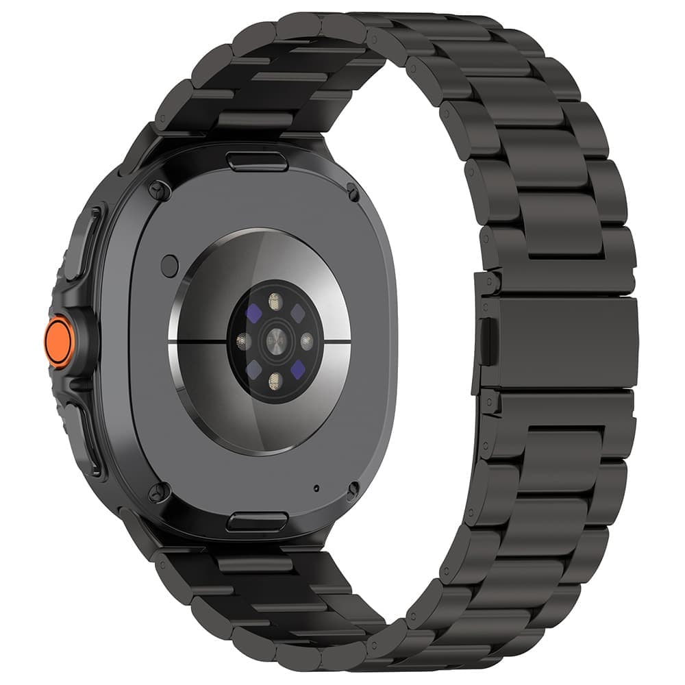 Techsuit Watchband - θήκη για Samsung Galaxy Watch8 40mm / 44mm Classic - Μαύρο