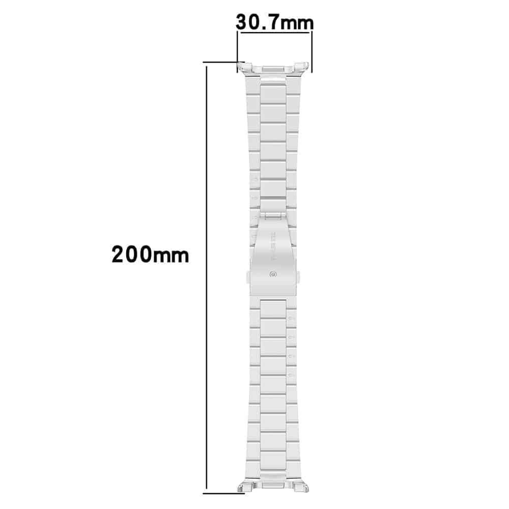 Techsuit - Watchband (w010) - Samsung Galaxy Watch8 40mm/watch8 44mm/watch8 Classic - Silver 4